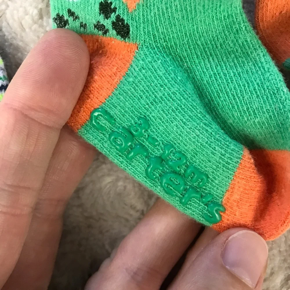 Carter’s Baby Boy Socks 3-12 Months Dinosaur